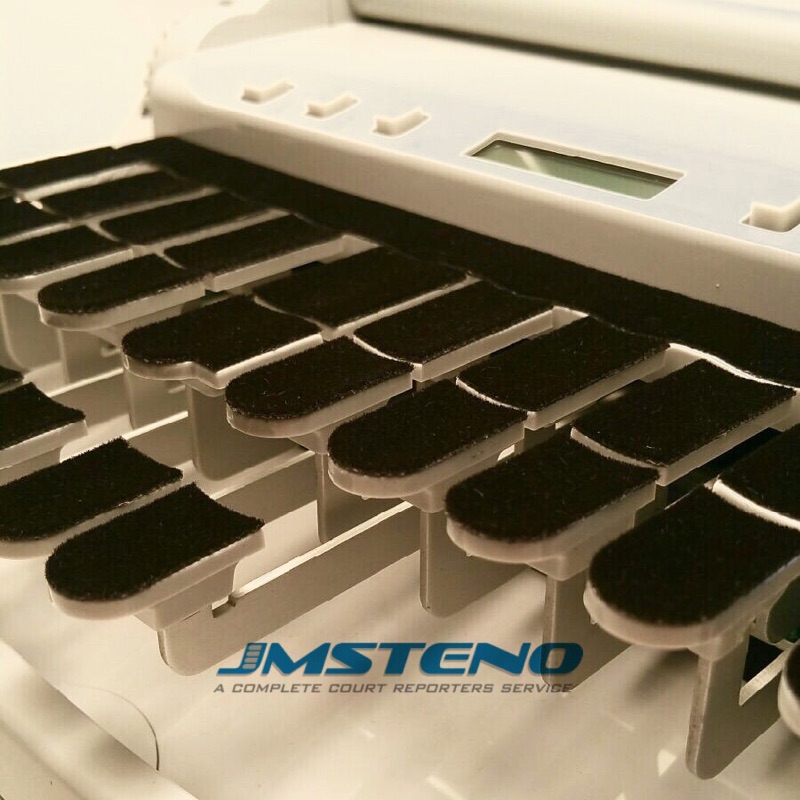 Stenowriter Thick Foam Keytop Covers Stenograph 